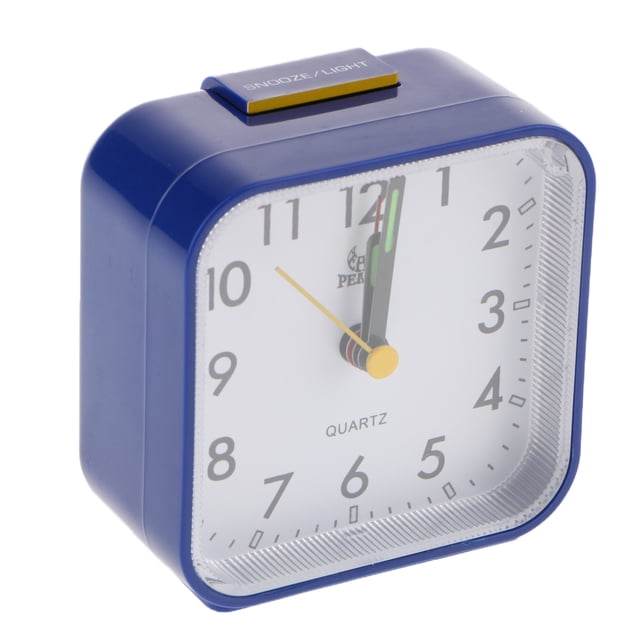 Reloj Por Batería para Hogar Viaje - Azul Sunnimix Reloj despertador de viaje