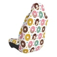thumbnail image 2 of Naloa Colorful Donuts Car Seat Covers Universal Front Seat Coves for Car Accessories ,Padded Car Covers for Automotive, SUV, Truck, and Van, 2 of 5