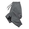 thumbnail image 5 of Custom Logo Men Bodybuilding Pant Autumn Winter Tracksuit Sweatpants Casual Comfortable Trousers Drawstring Sports Male Pants, 5 of 5