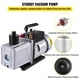 thumbnail image 3 of VEVOR Bomba de vacío 12CFM 1 HP Bomba de vacío de aire acondicionado de una sola etapa 110V 5PA Ultimate Vacuum Refrigerante HVAC Air Tool Bomba de vacío de paletas rotativas para evacuación de vacío, 3 of 9