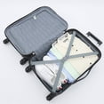 thumbnail image 2 of Juego de equipaje Travelers Club Midtown Hardside de 4 piezas, azul marino, 2 of 9