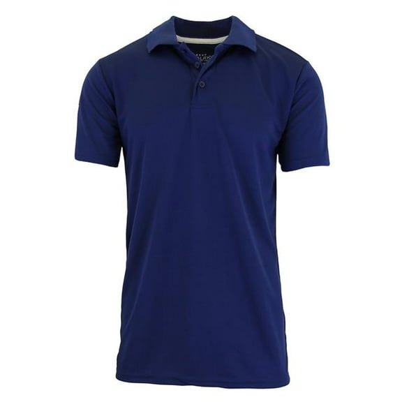 DDI 2368703 Mens Dry Fit Polo Shirts - Navy, Small-2XL, Moisture-Wicking - Case of 24