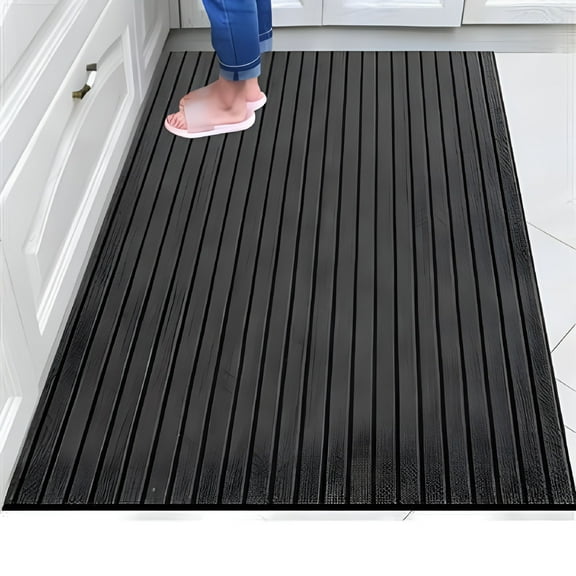 LAMIRO Non-Slip Waterproof Kitchen Door Mat Home Floor Rug Carpet Anti-Oil Easy Clean