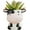 Cow, variant on Cute Animal Ceramics Planter Small Succulent Pot, Small Cartoon Animal Plant Pot for Mini Plants Flower Cactus, Smooth Shiny Ceramic - Plants Not Included