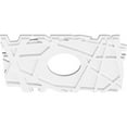 thumbnail image 2 of 22"W x 14 5/8"H x 6"ID x 7 3/4"C x 1"P Novo Architectural Grade PVC Contemporary Ceiling Medallion, 2 of 11