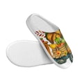 thumbnail image 3 of KLL Thanksgiving Truck Pattern Adult Unisex Cozy Slippers,Fuzzy Slip-on Slippers TPR Sole Slippers Comfort Plush Home Footwear for Indoor & Outdoor-46/47, 3 of 7