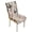 Bird Cherry Blossom Gray, variant on TSOVTHRID Bird Cherry Blossom Gray Print Dining Chair Cushion Covers Quilted Stretchy Soft Seat Slipcovers Universal Fit Anti-Slip Chair Covers for Dining Room, Kitchen, Set of 1