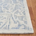 thumbnail image 3 of SAFAVIEH Trace Mia Medallion Area Rug, Light Blue/Ivory, 4' x 6', 3 of 11