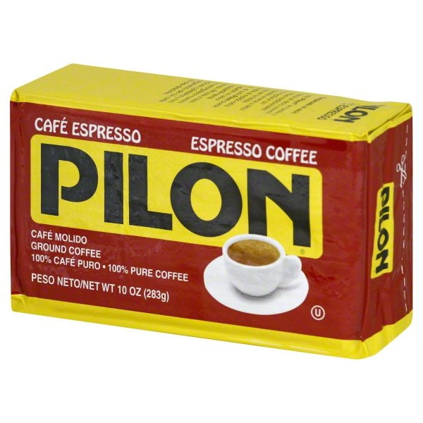 Pilon Espresso, 100% Arabica Coffee, 10-Ounce Bricks (Pack of 4)