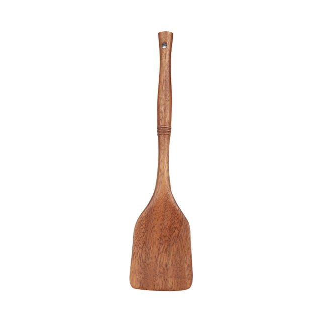 ¡Campaña con descuento!Utensilios de cocina de teca natural: cucharas y utensilios de cocina de sujeción cómoda, utensilios de cocina, utensilios de cocina de madera para cocina, utensilios de cocina
