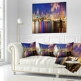 thumbnail image 3 of Designart Colorful Sydney Skyline - Cityscape Photography Throw Pillow - 18x18, 3 of 5