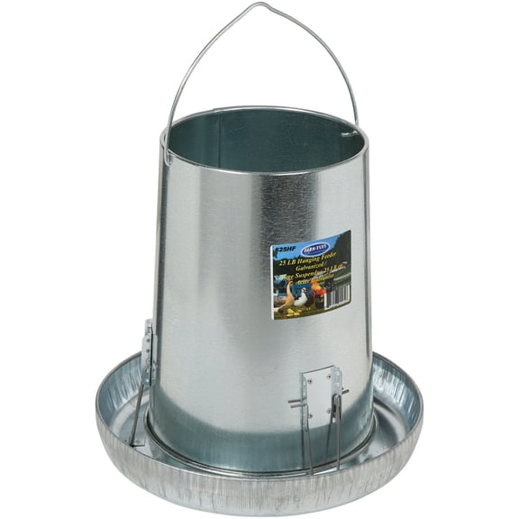 Farm-Tuff Farm Tuff Galvanized Hanging Poultry Feeder, 25-Pound — Residential Use, Standard Application