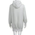 thumbnail image 4 of Edvintorg Streetwear Hoodies For Women Solid Color Hoodies Pullover Coat Hoody Sweatshirt 2023 Fashion Fall Winter Sweatshirt For Women Loose Fit On Clearance, 4 of 7