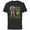 Black, variant on Star Wars The Mandalorian Lucky Mando St. Patrick’s Day - Short Sleeve Cotton T-Shirt for Adults - Customized-Black