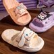 thumbnail image 3 of Sanrio-Zapatillas de Hello Kitty Melody Cinnamoroll Kuromi para niñas, sandalias suaves y gruesas encantadoras, regalos de cumpleaños de verano, 3 of 4