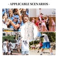 thumbnail image 6 of Naloa Rabbit Forest Basketball Jersey Reversible Men's Mesh Athletic Sports Shirts Training Practice S-4XLLarge, 6 of 6
