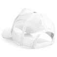 thumbnail image 2 of Beechfield - Gorra/Visera hombre/chico Media tejido de abeja transpirable  (Paquete de 2) (Blanco/Blanco), 2 of 3