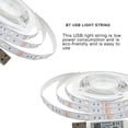 thumbnail image 2 of Tira de luces LED de 0,5-5m, 18 Leds/M, tira de luces RGB 5050 alimentada por USB, lámpara de Control Compatible con Bluetooth, tira de luces Iluminación novedosa 2M 36LED (a prueba de agua) Toystoory HA006025-06, 2 of 6