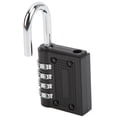 thumbnail image 4 of Luggage Lock, Locker  Black 4 Digit Universal  for Gymnasiums for Doors for, 4 of 8
