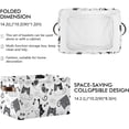 thumbnail image 3 of FREEAMG Cats Storage Basket, Durable Canvas Organizer With Handles Large Collapsible Storage Bins Boxes for Home Office - 2 Pack, 3 of 7