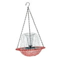 thumbnail image 3 of Fuente de baño de pájaros solar colgante, cuenco de baño de pájaros, fuente de baño decorativa, baño de pájaros, baño de pájaros al aire libre, agua c rosa, 3 of 8