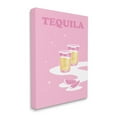 thumbnail image 3 of Stupell Industries Bold Pink Tequila Shots Kitchen Cocktail Typography Graphic Art Gallery Wrapped Canvas Print Wall Art, Design by Birch&Ink, 3 of 7
