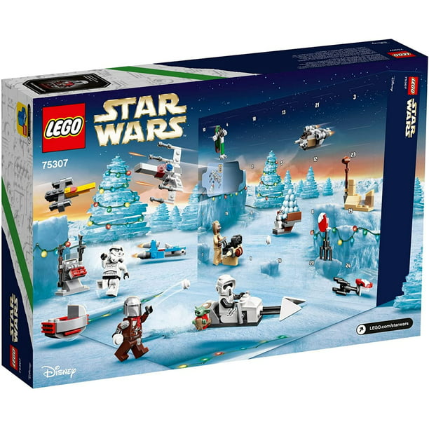 fritaget korn hed LEGO 75307 Star Wars Advent Calendar 2021Collectible Toys from The  Mandalorian335 Pieces - Walmart.com