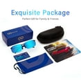 thumbnail image 5 of Bloomoak Ice Blue Sunglasses, Polarized Sunglasses for Men Women Fishing Sunglasses, 5 of 8