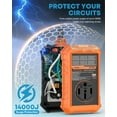 thumbnail image 6 of Kohree RV Surge Protector 30 Amp, 125V 14000 Joules RV Circuit Analyzer with High/Low Voltage Protection for Camper Travel Trailers, 6 of 11