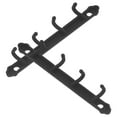 thumbnail image 4 of 2pcs Dollhouse Wall Coat Rack with Hooks Miniature Wall Hooks Rack Model Vintage Decor, 4 of 6