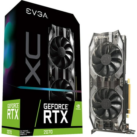 EVGA GeForce RTX 2070 XC Gaming 8GB 08G-P4-2172-KR Graphic Card - plus free Wolfenstein: Youngblood Game