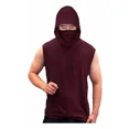 thumbnail image 1 of Playera Sin Manga Con Gorro De Hombre, Camiseta, Azul, 1 of 1