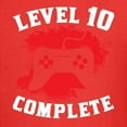 thumbnail image 3 of CafePress - Level 10 Complete 10Th Birthday T Shirt - Dark T-Shirt Kids XS-XL, 3 of 4