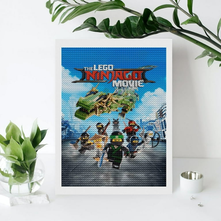 Ninjago Diamond Art Kits for Adults Beginners Round 5D Paint with Ninjago Diamond Art Kits for Adults Beginners Round 5D Paint with