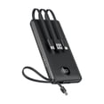 thumbnail image 1 of VEEKTOMX Cargador portátil con cables incorporados, banco de energía de 10000 mAh para iPhone, paquete de batería USB C de carga rápida delgada, Powerbank Travel Essentials compatible con iPhone, Sams, 1 of 5