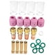 thumbnail image 1 of 26pcs Surtido Torch Tig Soldar 4 Tazas de Stubby Collets Cuerpo Gas Lente para WP17 18 26 Antorchas de soldadura, 1 of 8