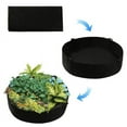 thumbnail image 4 of Large Round Felt Fabric Raised Garden Bed Plants Grow Bags Planter Pot, 27"x11", 4 of 5