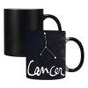 thumbnail image 1 of PEONAVET Constellation Glass Twelve Constellations Ceramic Color-changing Cup Coffee Tea Cup, 1 of 5