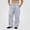 Gray, variant on Babcutegg Mens Fleece Lined Wide Leg Sweatpants Drawstring Waist Loose Fit Casual Athletic Pants with Pockets Size L