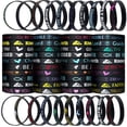 thumbnail image 1 of Pulseras Skylety Bible Verse, 60 unidades, regalo cristiano para niños y adultos, 1 of 8