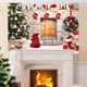 thumbnail image 4 of onlyliua Liquidación Tapiz Navideño, Árbol de Navidad, Escena de Nieve, Fondo Fotográfico, Tela Colgante, Decoración de Fiesta de Evento Navideño, Tela de Pared de Fondo, 4 of 6