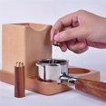 thumbnail image 3 of Coffee Tamper Stainless Steel Needles Wood Handle Espresso Powder Stirrer Distributor Leveler Tools, 3 of 5