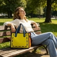 thumbnail image 6 of Cute Doodle Print Tote Bag Large Capacity Shoulder Handbag for Daily Shopping Work Campus Travel Beach Gym Everyday Carry Gift for Her Daughter Son Female Friends, 6 of 6