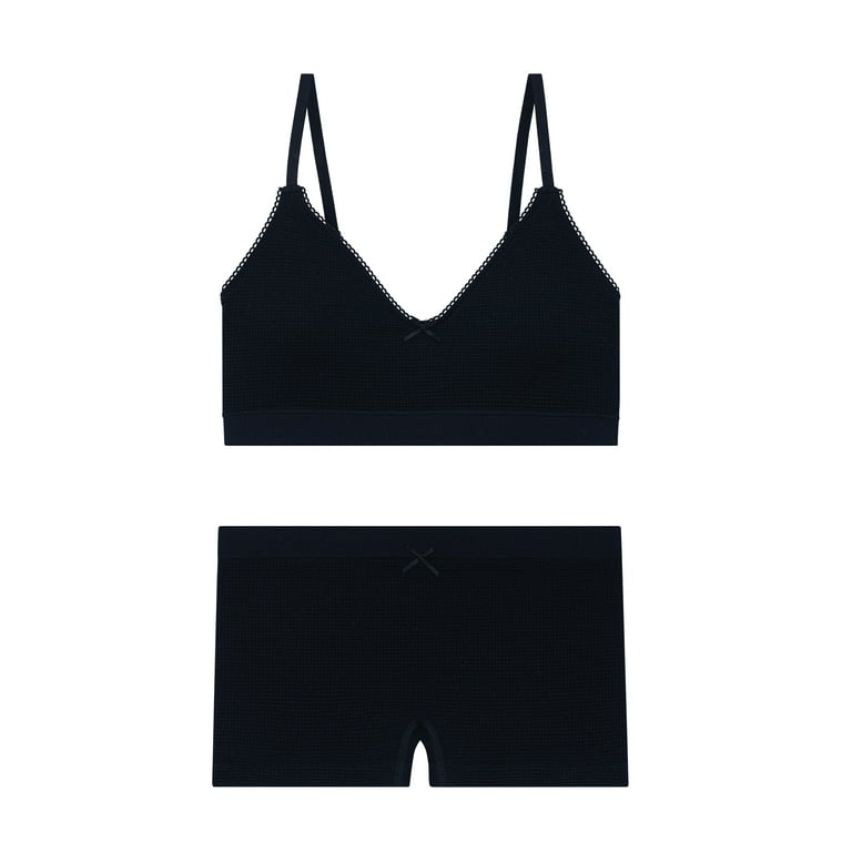 No Boundaries Seamless Triangle Bralette and Boyshorts Set