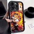 thumbnail image 5 of Funda de teléfono de Anime japonés Demon Slayer, carcasa trasera de TPU suave para IPhone 16, 15, 14, 13, 12, 11 Pro Max, Mini, XR, XS, X, 7, 8 Plus, 5 of 5