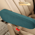 thumbnail image 4 of Funda de cuero para reposabrazos de asiento delantero de coche, funda para pasamanos, funda modificada para reposabrazos de furgoneta y autobús universal, 4 of 5