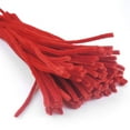 thumbnail image 3 of Red Pipe Cleaners Craft 200 PCS Chenille Stems for Handmade Roses 6MM x 12 INCH Twistable Stems for Making Valentine's Day Gifts Flowers (200 PCS, Red), 3 of 5
