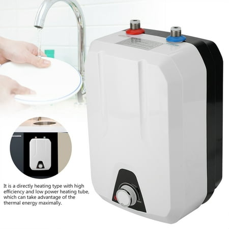 TOPINCN 8L Mini Instant Electric Water Heater Tankless Shower Hot Water System