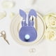 thumbnail image 5 of Uuiauoio 4 PCS Easter Bunny Cutlery Bags Flatware Holder Bunny Shape Silverware Felt Utensil Cutlery Pouch Bags for Knife Forks Spring Easter Table Decoration for Home Party Birthday Supplies, 5 of 6