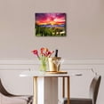thumbnail image 5 of Grand Teton Canvas Wall Art Burnt Orange Sunset Wall Decor Nature Mountain Scenery Pictures for Living Room Colorful Forest Landscape Paintings National Park Posters Bedroom Home Decor 12x16”, 5 of 6